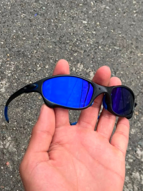Juliet carbon lente azul oscuro