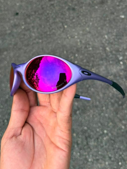 EYE JACKET Lente morado y rojo