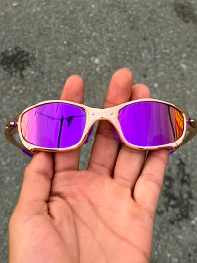 Juliet dorado lente morado