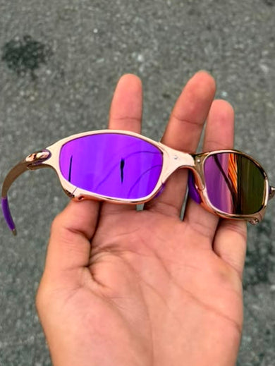 Juliet dorado lente morado